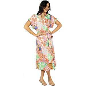 Dress Forum Womens Harlow Midi Dress Medium Summer Green - NWT $89